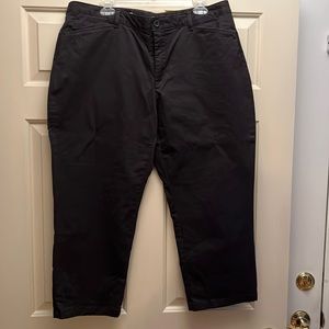 Eddie  Bauer chino capris size 16